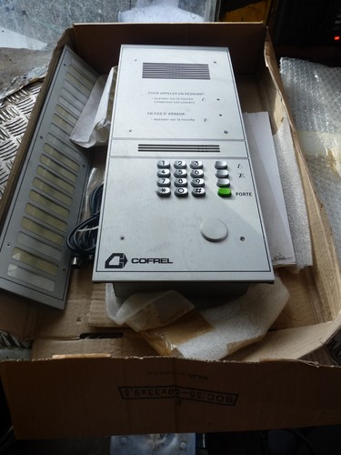 Platine interphone rue - platine,