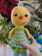 Poussin de printemps, doudou