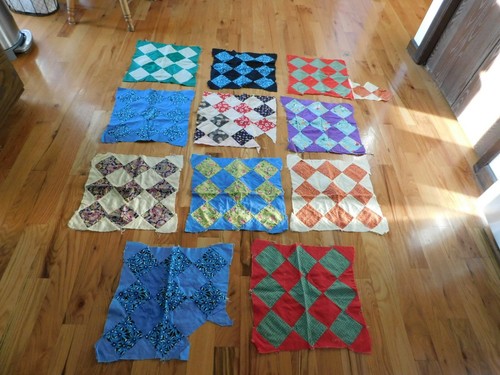 Vintage cotton prints quilt - cotton,