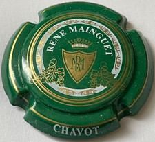 Capsule de Champagne MAINGUET René (2. fond vert)