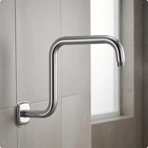 Bras douche acier - bras,