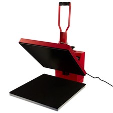 Presse à Chaud PixMax 50 cm² Rouge avec Écran LED & Feuille de PTFE INCLUS