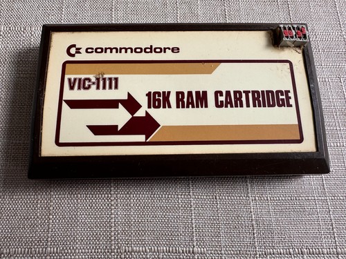 Commodore vic 1111 module ram - module,