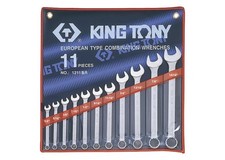 King Tony Jeu de 11 cles plate mixte - sr