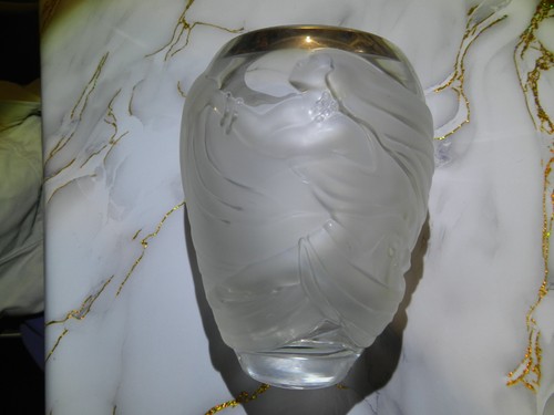 Rare vase beotienne cristal - vase,