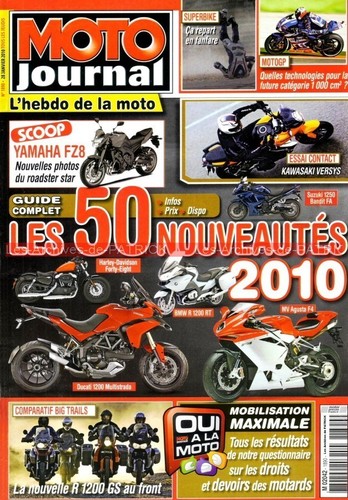Moto journal 1890 kawasaki - 1890, 650