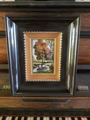 Tableau émaux limoges - de, de