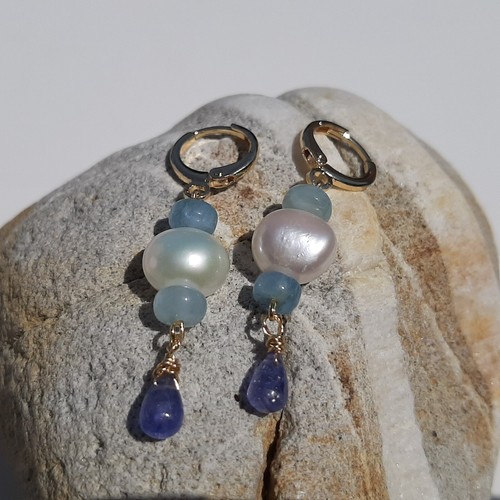 Boucles oreilles dormeuses - boucles, d'oreilles