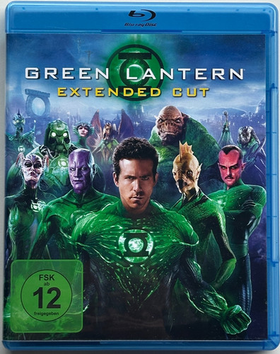 Green lantern extended - extended, cut
