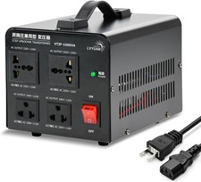 1000W LVYUAN Transformateur Up Transformer Down 100V / 110V-220V / 240V Free ...