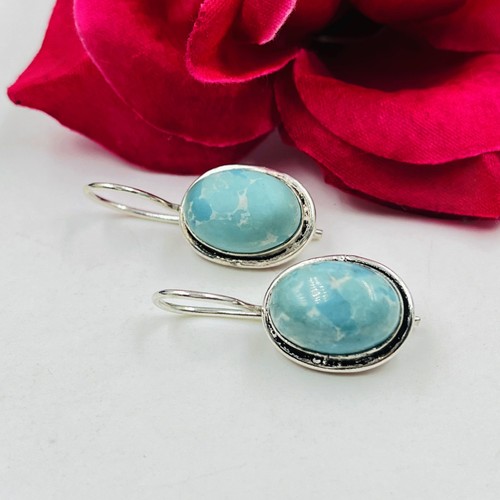 925 sterling silver larimar - 925,