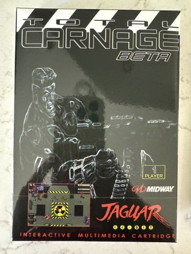 Atari jaguar total carnage - atari,