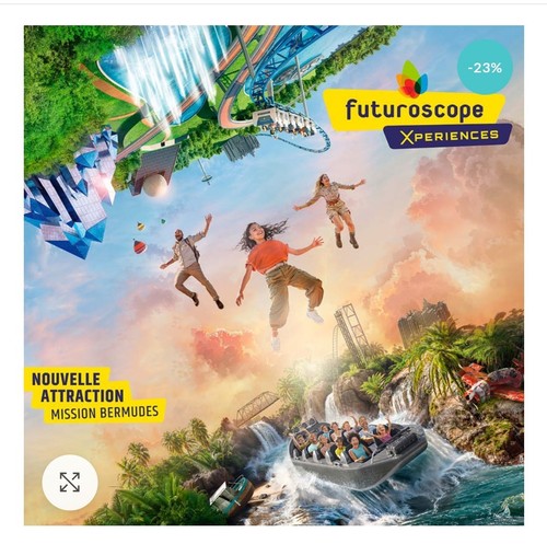 Billets futuroscope 2 - 4,