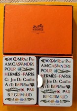 coffret Jeu de cartes HERMES