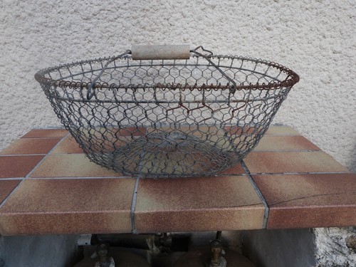 Panier fil fer grand - panier, en