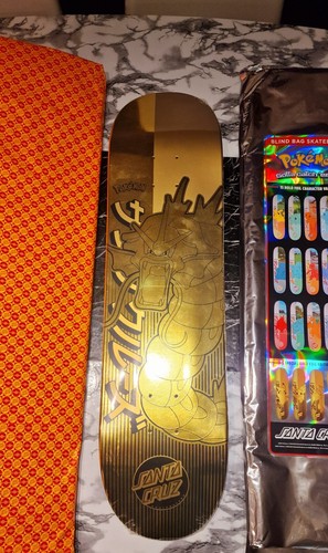 Skateboard pokemon santa cruz - skateboard,