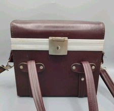 ?Sacoche vintage en cuir pour appareil photo, à rénover