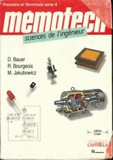 Memotech sciences de l'ingénieur 1ère... - Collectif - V218263