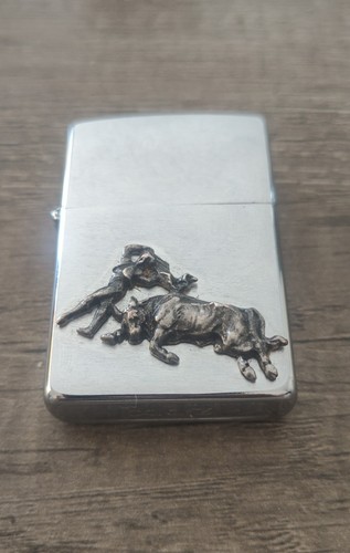 Zippo matador corrida emblem - zippo,