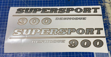 Kit Autocollants Ducati Carénage Super Sport 900 Réplique Originale