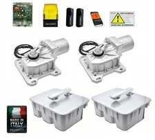 Trousse Chrome Automation Pour Grille Battant 230V sous-Sol Avec Hautparleur