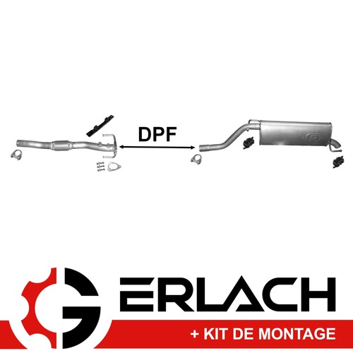 Echappement silencieux pour