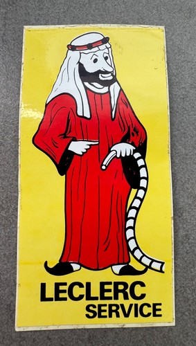 Ancien sticker autocollant