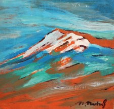 Tableau ancien huile fauve