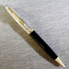 Stylo à bille argent MONTBLANC 1641 Meisterstuck Solitaire Doue excellent état