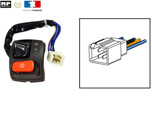 Commutateur commodo droit mbk - commutateur,