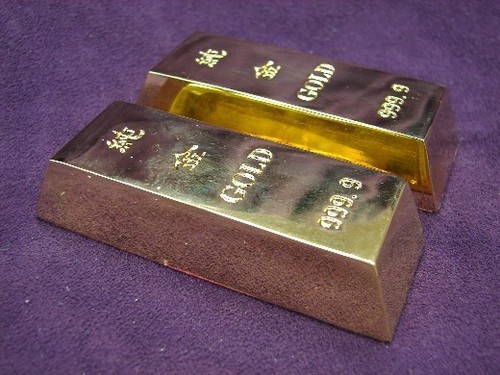 Feng shui gold - gold, bar