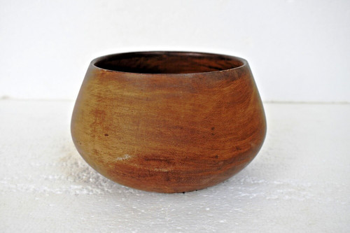 Bol ancien bois fait main - bol,