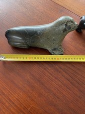 Vintage Sculpture inuit seal