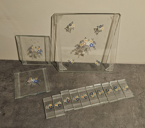 Service art déco verre - déco, moulé