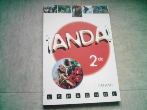 Livre scolaire anda - , espagnol