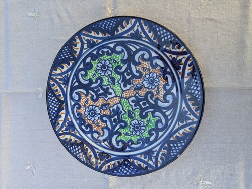 Assiette murale vintage - murale,