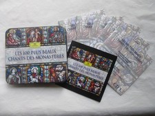 CD LES 100 PLUS BEAUX CHANTS DES MONASTÈRES COFFRET METAL 5 CD CHANTS GRÉGORIENS