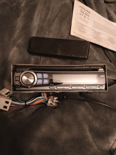 Alpine cde 9870 - cd, player
