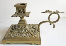 Bougeoir néogothique - bougeoir, en