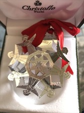 ornement de noël christofle