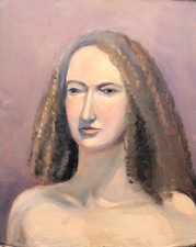 Tableau Huile Peinture Vintage