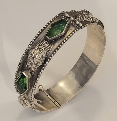 Ancien bracelet jonc - bracelet, argent