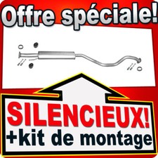 Silencieux Intermédiaire pour NISSAN JUKE 1.6 échappement