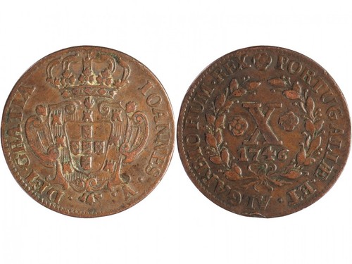 Portugal reis 1746 - -,