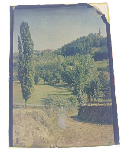 Une autochrome filmcolor - autochrome,