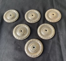 LOT DE  6 PIECES DETACHEES ROSACES COUPELLES LUSTRE LUMINAIRE,régule, À