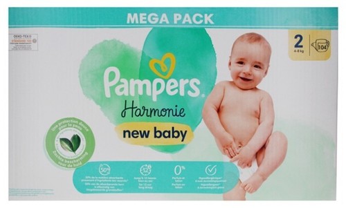 Mega pack 104 couches - couches, pampers