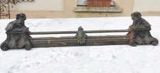 Paire d ancien chenets/Barre