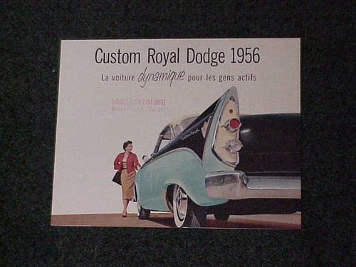 Dodge sales custom - 56,