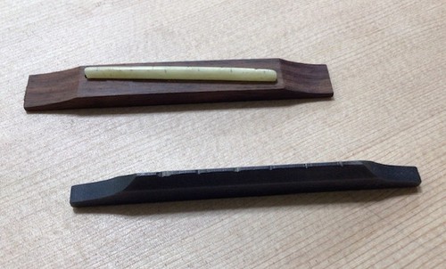 Lefty rosewood bone floating - rosewood/bone,